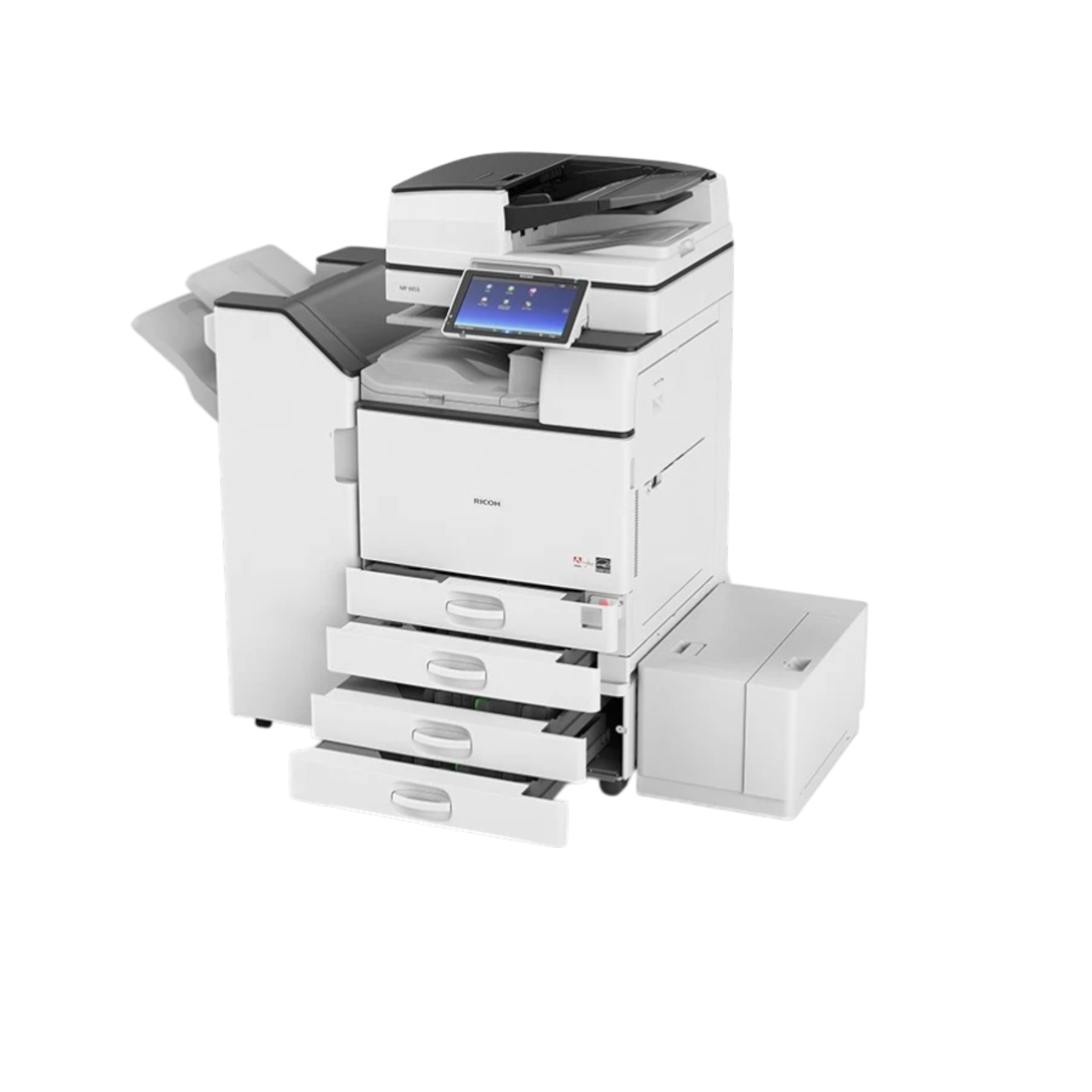 Ricoh MP 6055SP impresora multifuncional A3 blanco y negro en Paraguay vista frontal