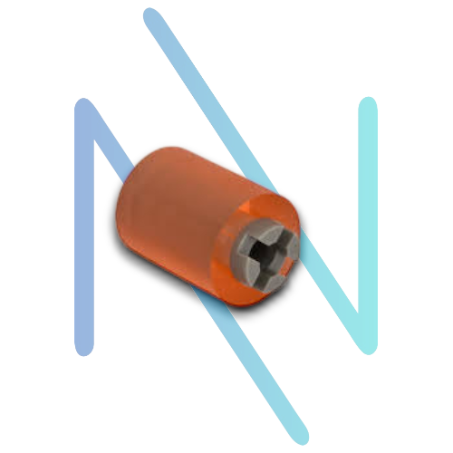 Rodillo de separación bandejas 1 y 2 Konica Minolta Bizhub C558 (ADXG560200)