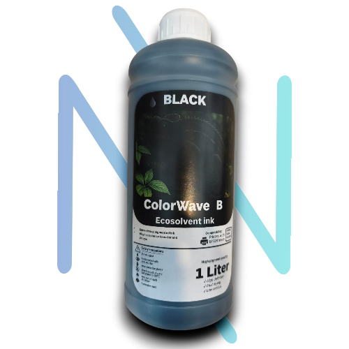 [ECOINKK1000M] Tinta Ecosolvente Black Premium